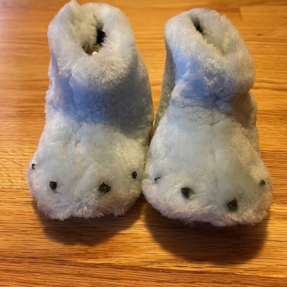 NWOT Infant Sorel Toddler Sorel Bear Paw Slipper size 7 - Picture 4 of 9